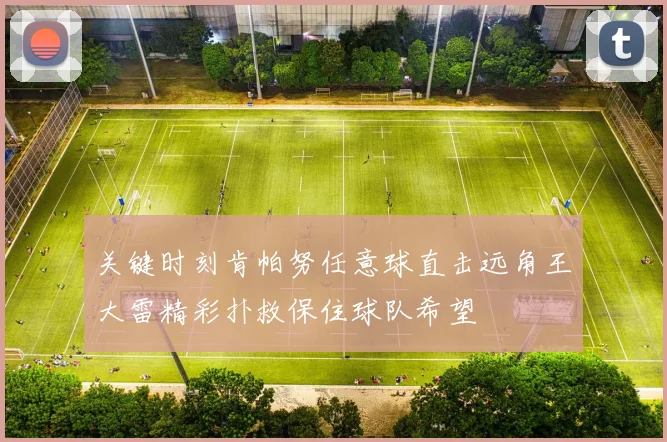 关键时刻肯帕努任意球直击远角王大雷精彩扑救保住球队希望